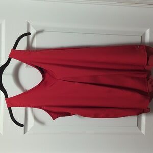 Tommy Hilfiger V Neck Sleeveless Blouse - Size Medium